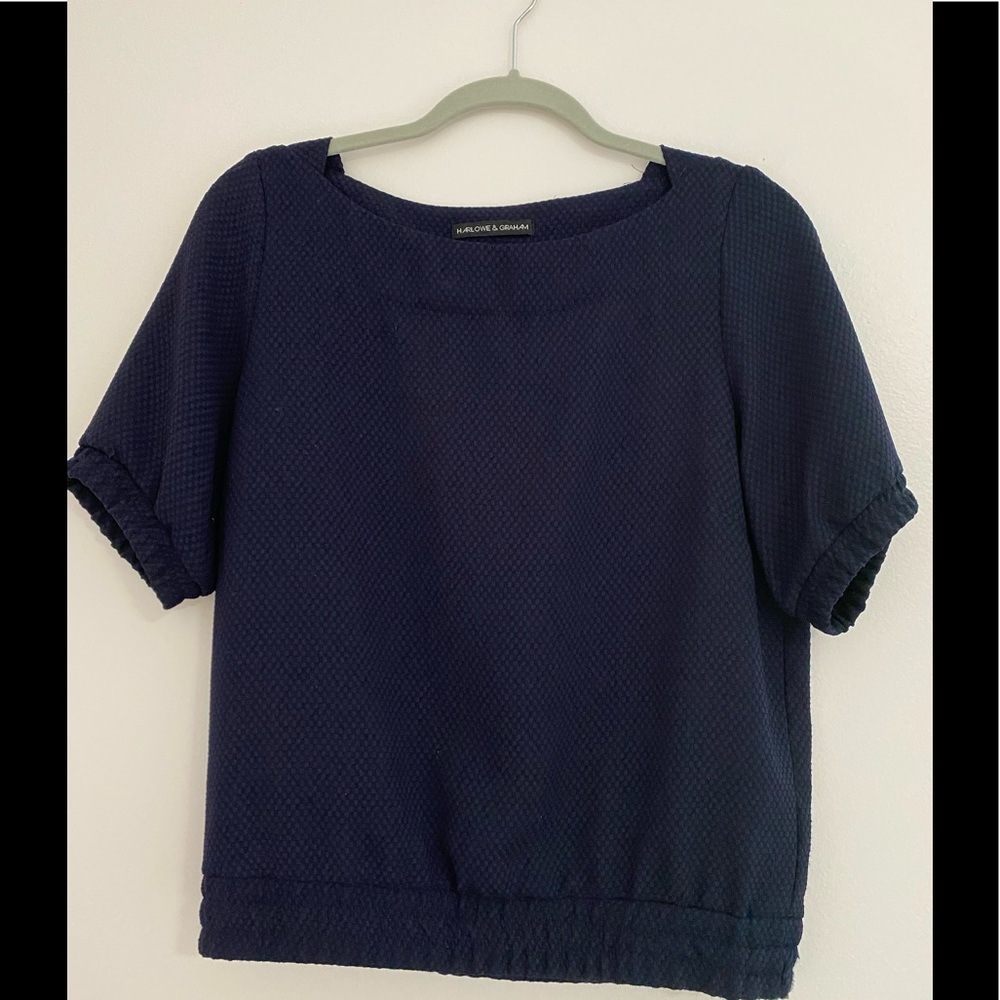 Harlowe & Graham Women’s Navy Top